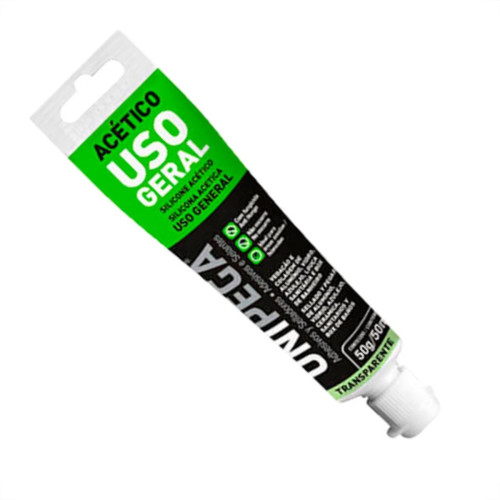 Unipega Silicone Unipeg Acet.Inc 50Ml/50G - Kit C/24 Un