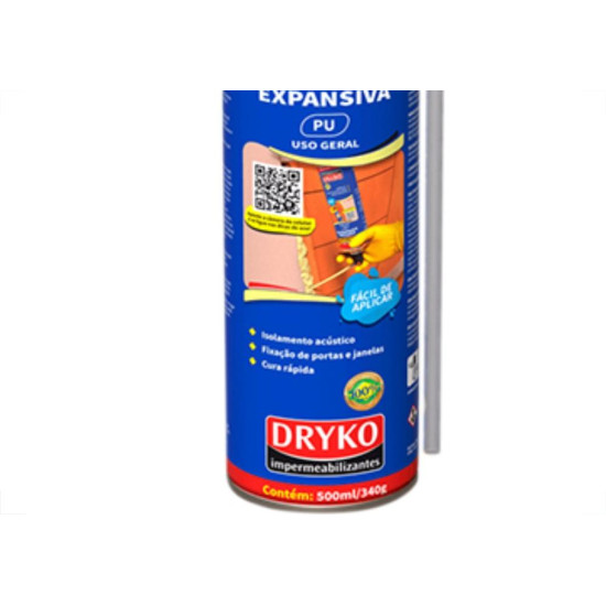 Dryko Espuma Expansiva 500Ml/340G Dryko Espuma Expansiva 500Ml/340G