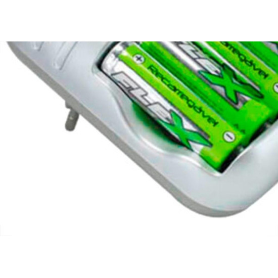Flex Xcell Carregador Pilha C/4Pilha Fx.C03-4P Flex Xcell Carregador Pilha C/4Pilha Fx.C03-4P