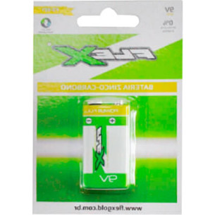 Flex Pilha Bateria 9V Zinc-9Z1