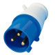 Jng Plug Sob 2P+T 16A Azul M013 6H