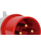 Jng Plug 3P+T 32A Verm Mgi-024 6H Jng Plug 3P+T 32A Verm Mgi-024 6H