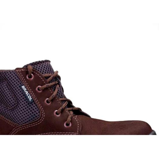 Bracol Botina Protecao  Nobuck Marrom 42