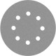 Disflex Disco Lixa Pluma Branco 5X600 8Furo - Kit C/10 Pc Disflex Disco Lixa Pluma Branco 5X600 8Furo - Kit C/10 Pc