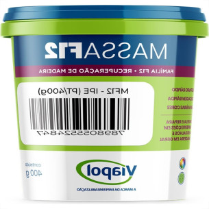 Viapol Massa F12 Madeira 400Gr Ipe
