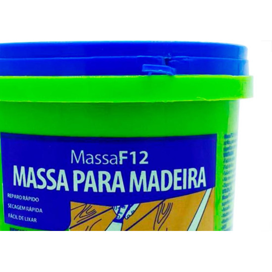 Viapol Massa F12 Madeira 1,65Kg Ipe