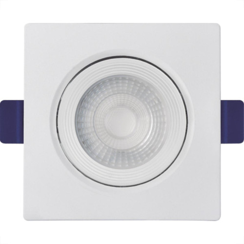 Black Spot Led 3W B&D Quadrado 6500K Black Spot Led 3W B&D Quadrado 6500K