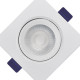 Black Spot Led 3W B&D Quadrado 6500K Black Spot Led 3W B&D Quadrado 6500K