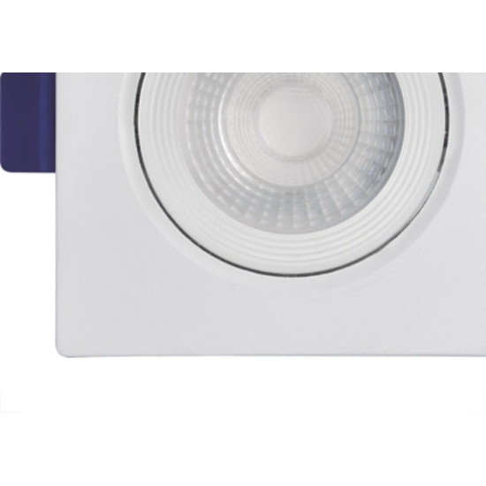 Black Spot Led 3W B&D Quadrado 6500K Black Spot Led 3W B&D Quadrado 6500K