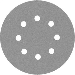 Disflex Disco Lixa Pluma Branco 5X150 8Furo - Kit C/10 Pc