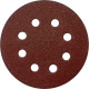 Disflex Disco Lixa Pluma Ferro 5 X120 8Furo - Kit C/10 Pc Disflex Disco Lixa Pluma Ferro 5 X120 8Furo - Kit C/10 Pc