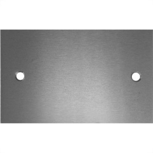 Stamplac Placa Piso Stamp.Alum 4X2 Cega