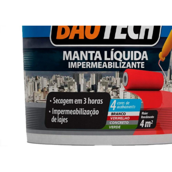 Bautech Manta Liquida Branco 04Kg (30009983) Bautech Manta Liquida Branco 04Kg (30009983)