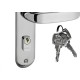 Fechadura Pado 661 Zamac Estreita Externa Magnum