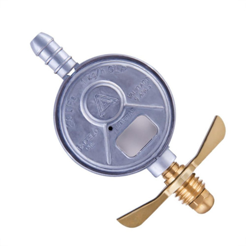 Regulador Gas Alianca Pequeno 1Kg/H - 505/01 Regulador Gas Alianca Pequeno 1Kg/H - 505/01