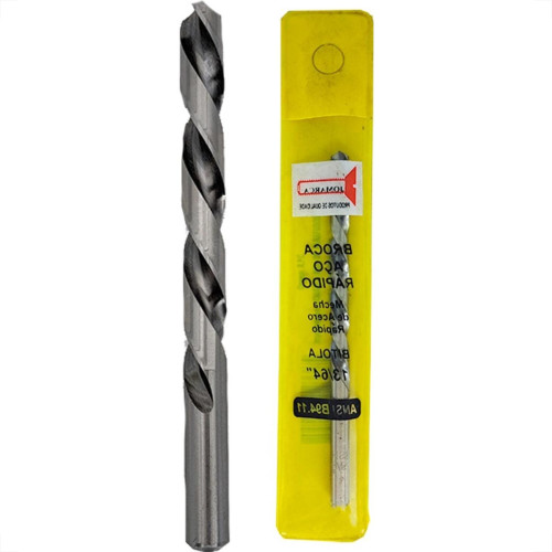 Broca Aco Rapido Jomarca- 13/64'' Broca Aco Rapido Jomarca- 13/64''