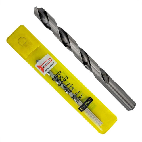 Broca Aco Rapido Jomarca- 13/64'' Broca Aco Rapido Jomarca- 13/64''