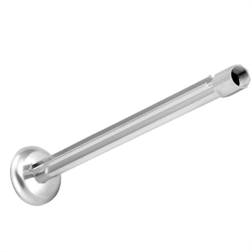 Braco Para Chuveiro Aluminio Brilhante Garden 30Cm
