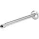 Braco Para Chuveiro Aluminio Brilhante Garden 40Cm