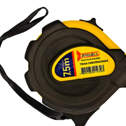 Trena Jomarca Emborrachada Com Trava 7,5Mx25Mm Trena Jomarca Emborrachada Com Trava 7,5Mx25Mm