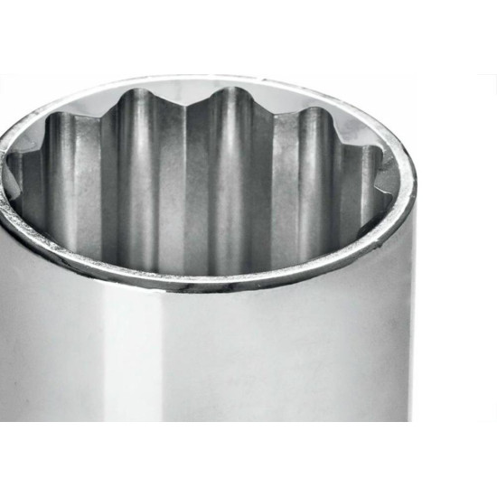 Soquete Estriado Eda Cromo Vanadio 1/2'' 10Mm - 7Ym Soquete Estriado Eda Cromo Vanadio 1/2'' 10Mm - 7Ym