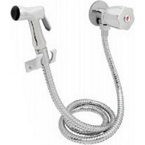 Ducha Higienica Unifix C-50 1/4 De Volta Com Gatilho Latao Cromada 1,20M