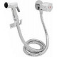 Ducha Higienica Unifix C-50 1/4 De Volta Com Gatilho Latao Cromada 1,20M