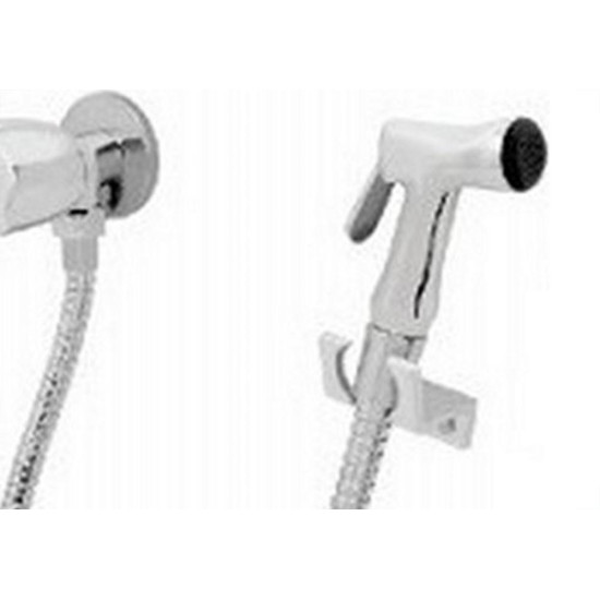 Ducha Higienica Unifix C-50 1/4 De Volta Com Gatilho Latao Cromada 1,20M