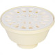 Ralo Sifonado Krona Redondo Branco 10Cm Ralo Sifonado Krona Redondo Branco 10Cm