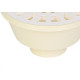 Ralo Sifonado Krona Redondo Branco 10Cm Ralo Sifonado Krona Redondo Branco 10Cm