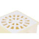 Ralo Sifonado Krona Quadrado Branco 10X10Cm Ralo Sifonado Krona Quadrado Branco 10X10Cm