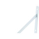 Suporte Prateleira Mao Francesa Thompson Forte 50Cm Branco - Kit C/12 Pecas Suporte Prateleira Mao Francesa Thompson Forte 50Cm Branco - Kit C/12 Pecas