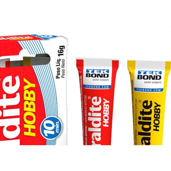 Araldite Tekbond Epoxi Hobby ( 10 Minutos) 16G