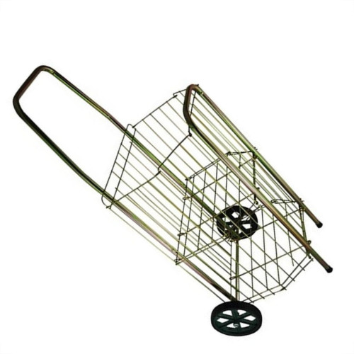 Carrinho De Feira Cano Longo Zincado Carrinho De Feira Cano Longo Zincado
