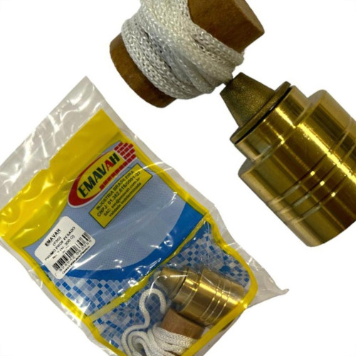 Prumo Pedreiro Emavah Profissional Pesado No.3 - 300G Prumo Pedreiro Emavah Profissional Pesado No.3 - 300G