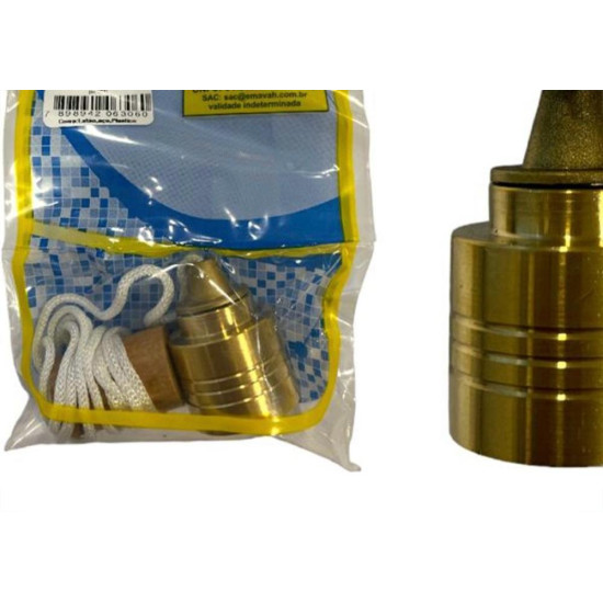 Prumo Pedreiro Emavah Profissional Pesado No.3 - 300G Prumo Pedreiro Emavah Profissional Pesado No.3 - 300G