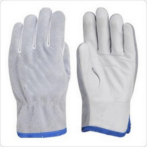 Luva Vaqueta Zanel Petroleiro Natural - Kit C/5 Pecas