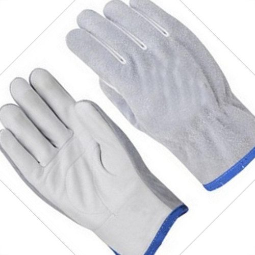 Luva Vaqueta Zanel Petroleiro Natural - Kit C/5 Pecas