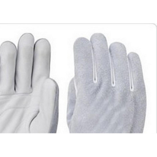 Luva Vaqueta Zanel Petroleiro Natural - Kit C/5 Pecas