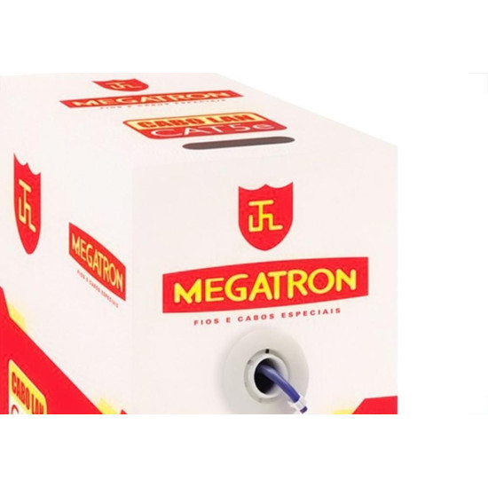 Cabo De Rede/Informatica Megatron 4 Pares Cat5E Com 305M Cabo De Rede/Informatica Megatron 4 Pares Cat5E Com 305M