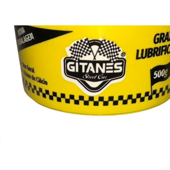 Graxa Gitanes Multiuso Pote 500G. Graxa Gitanes Multiuso Pote 500G.