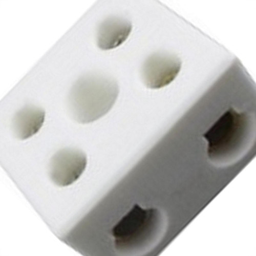 Conector Porcelana Brasfort 2 Polos - 16Mm Fixar - 8766 - Kit C/10 Pecas Conector Porcelana Brasfort 2 Polos - 16Mm Fixar - 8766 - Kit C/10 Pecas