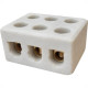 Conector Porcelana Brasfort 3 Polos - 10Mm - 8610 - Kit C/10 Pecas Conector Porcelana Brasfort 3 Polos - 10Mm - 8610 - Kit C/10 Pecas