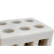 Conector Porcelana Brasfort 3 Polos - 10Mm - 8610 - Kit C/10 Pecas Conector Porcelana Brasfort 3 Polos - 10Mm - 8610 - Kit C/10 Pecas