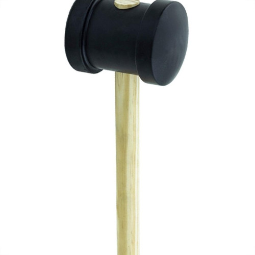 Martelo De Borracha Thompson Preto 80Mm Martelo De Borracha Thompson Preto 80Mm