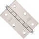 Dobradica Blister Silvana 880 - 3.1/2'' Niquelada (3 Pecas Com Parafuso) Dobradica Blister Silvana 880 - 3.1/2'' Niquelada (3 Pecas Com Parafuso)