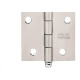 Dobradica Blister Silvana 880 - 3.1/2'' Niquelada (3 Pecas Com Parafuso) Dobradica Blister Silvana 880 - 3.1/2'' Niquelada (3 Pecas Com Parafuso)