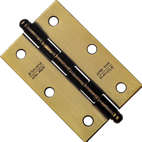 Dobradica Blister Silvana 880 - 3.1/2'' Fzo-Oxidada (3 Pecas Com Parafuso) Dobradica Blister Silvana 880 - 3.1/2'' Fzo-Oxidada (3 Pecas Com Parafuso)