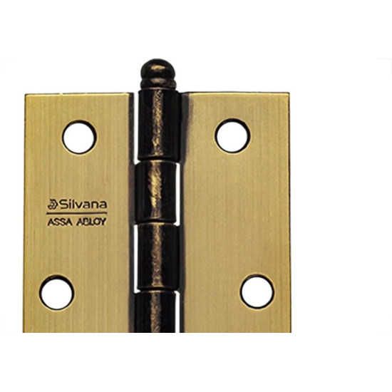 Dobradica Blister Silvana 880 - 3.1/2'' Fzo-Oxidada (3 Pecas Com Parafuso) Dobradica Blister Silvana 880 - 3.1/2'' Fzo-Oxidada (3 Pecas Com Parafuso)