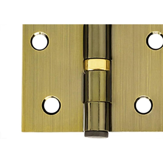 Dobradica Blister Silvana 891 - 3.1/2''X 3'' Aco Oxidado (3 Pecas Com Parafuso) Com Rolamento Dobradica Blister Silvana 891 - 3.1/2''X 3'' Aco Oxidado (3 Pecas Com Parafuso) Com Rolamento